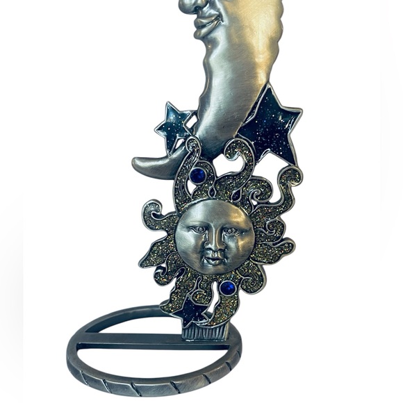 Stars, Sun and Moon Crystal Hanger - Picture 2 of 3